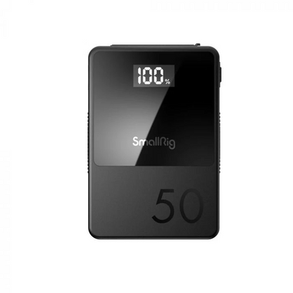 V-Mount Battery VB50 – Fast Charging OLED Video Power