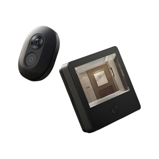 Smart Wireless Video Doorbell with 5" Screen and 720p Night Vision