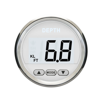 52mm WS Digital Depth Indicator for Boats and Yachts