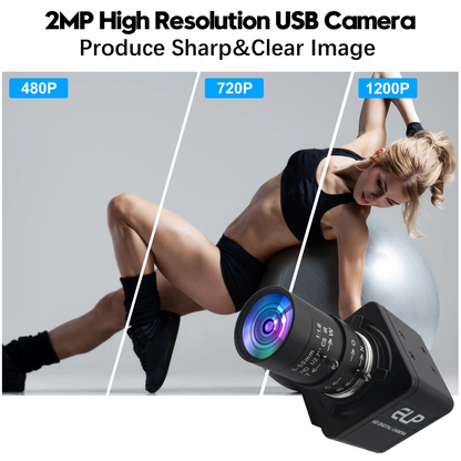 1080P 90fps Global Shutter USB Camera Motion Capture