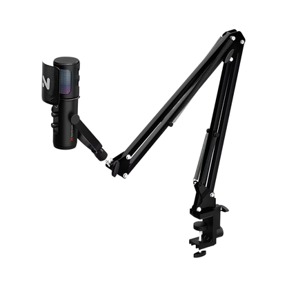 Streaming Microphone with Boom Arm for PC and PS5