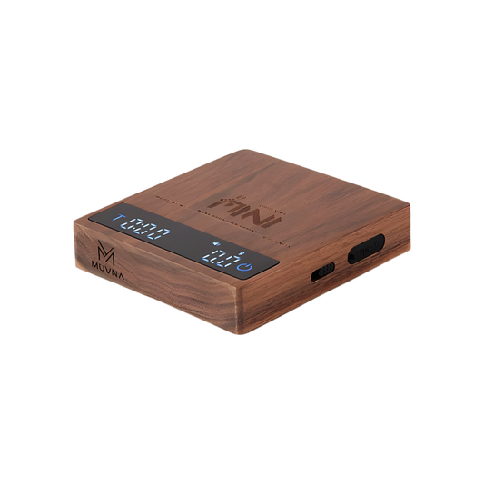 Mini Walnut Coffee Scale 0.1g Precision Timer 2kg