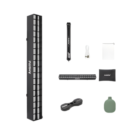 GC30R Flexible RGB Photography Light with Grid