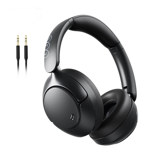 QCY H3 Pro ANC Headphones Bluetooth 5.4 55 Hour Battery Black