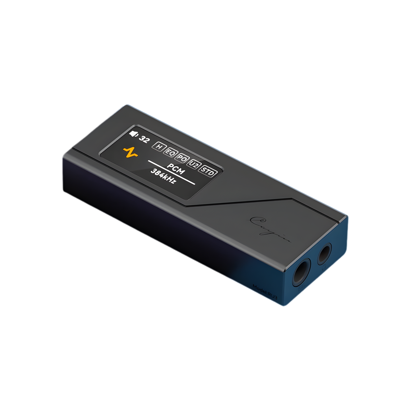 4K Audio Portable DAC and Headphone Amp Black