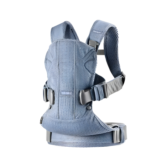 Ergonomic Breathable Baby Sling Carrier Portable Light Blue