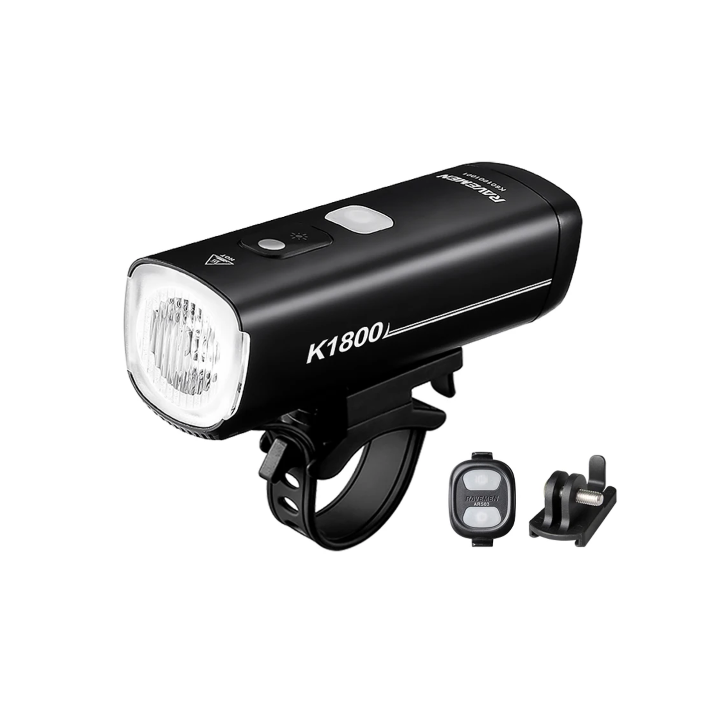 K1800 Bicycle Front Lamp for Day and Night Riding
