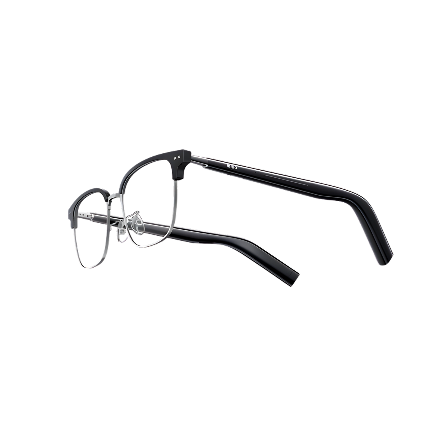 Lightweight Hybrid Brow Bar Glasses with Real Time Audio