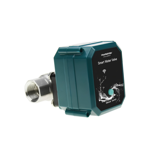 Smart WiFi Water Valve DN20 with Real-Time Flow Display