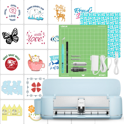 Smart Blue Vinyl Cutter 5 in 1 Multi Material