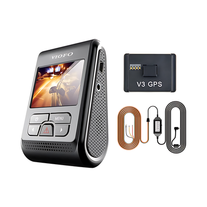 2K Car Dash Cam GPS HK3 64GB Parking Mode G-Sensor