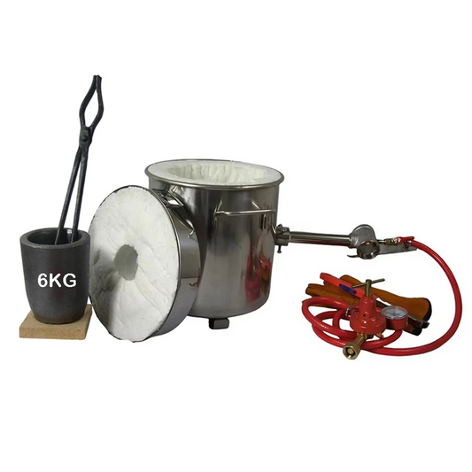 Portable 6kg Gas Furnace for Metal Casting