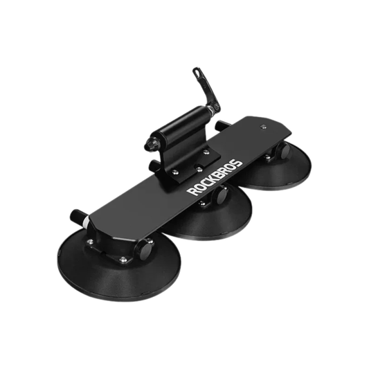 Black Portable Suction Bike Rack for Road & MTB