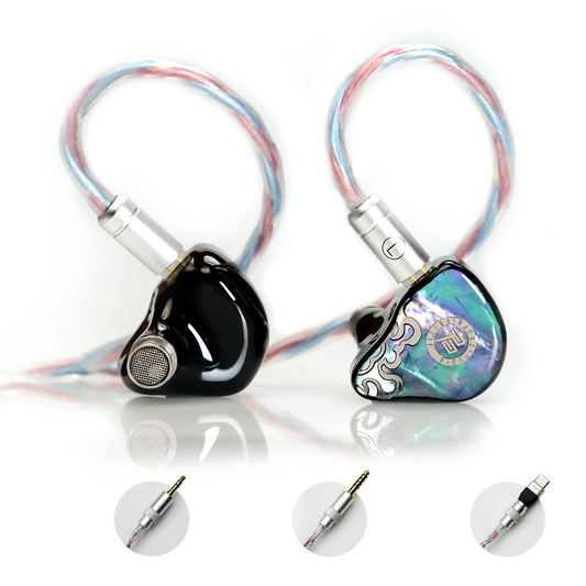 Rainbow Type C In-Ear Earphones with 3 Way Crossover