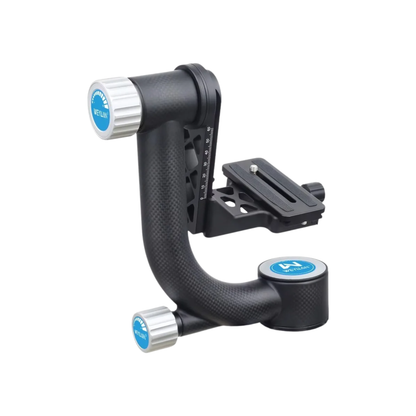 Heavy-Duty Carbon Fiber Gimbal Tripod Head for Birdwatching