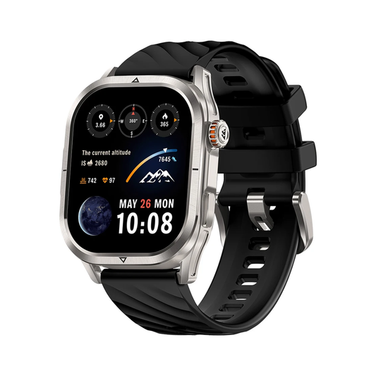 Silver GPS Smart Watch with 180 Sport Modes