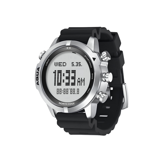 Smart Dive Watch White 50m Altimeter Barometer Compass