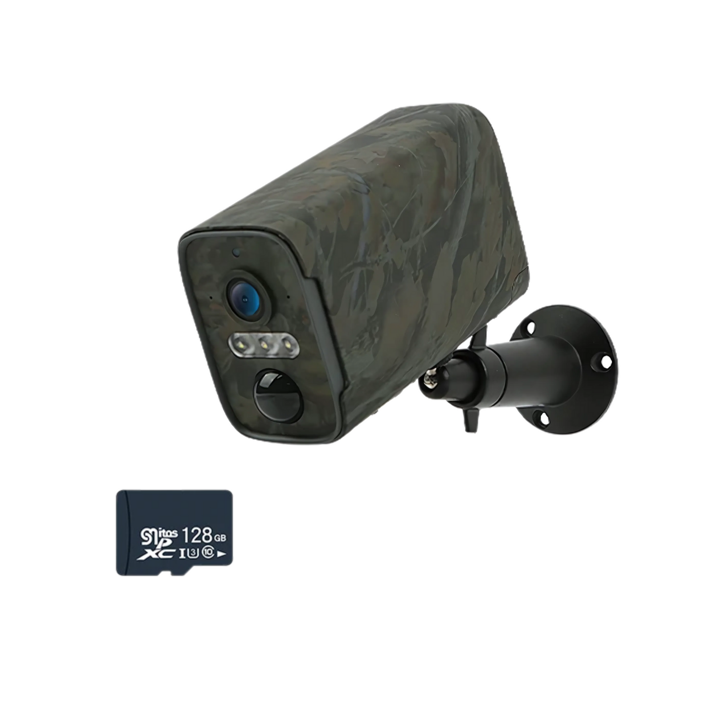 Smart 4MP 4G Outdoor Camera with 128GB Storage