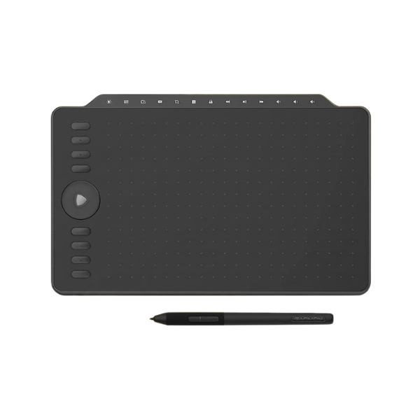 12 Inch Drawing Tablet with Battery-Free Pen & 8 Keys