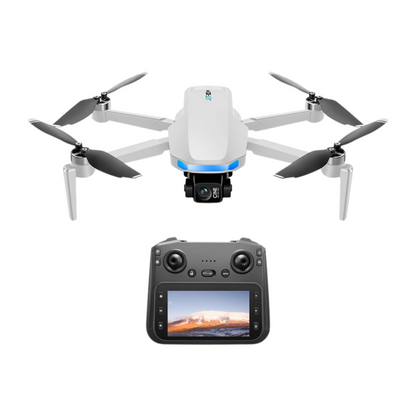 White 4K GPS Drone with 3-Axis Gimbal and Camera