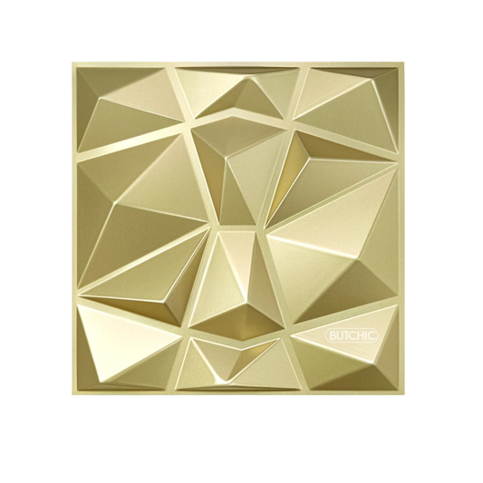 E-Modern Geometric 3D PVC Wall Panels 12-Pack