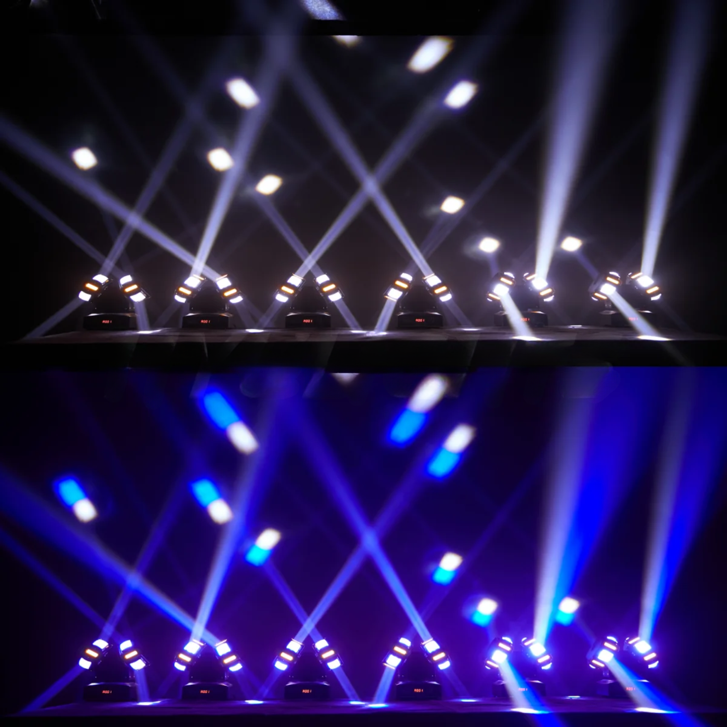 Double Head 3 in 1 LED Moving Head DJ Lights
