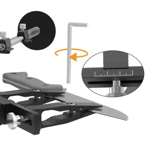 Professional Aluminium Knife Sharpening System with 3 Diamond Plates