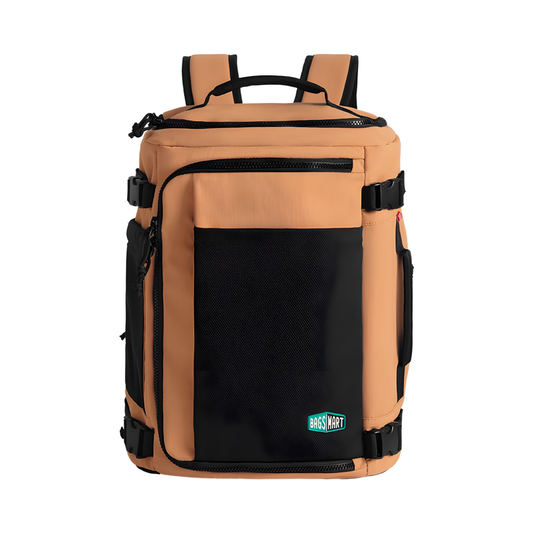 Portable School Travel Backpack 15.6 Inch Orange
