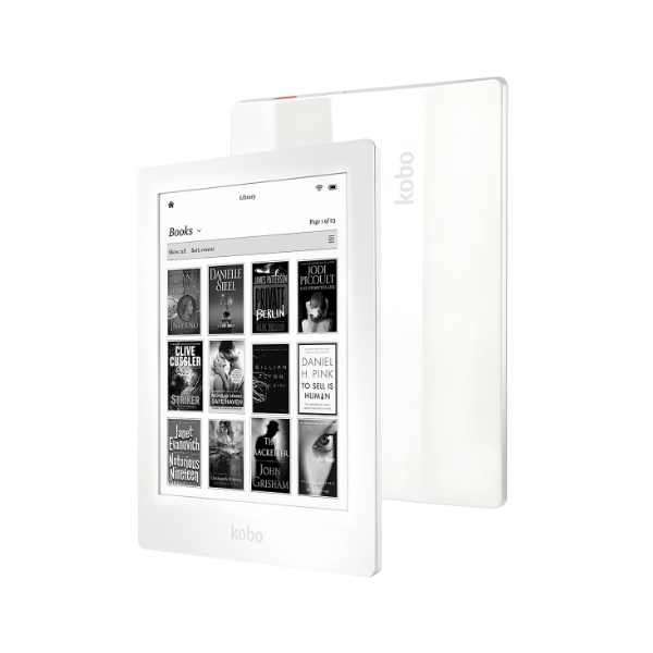 Portable 6.8 Inch E Ink eBook Reader 32GB White