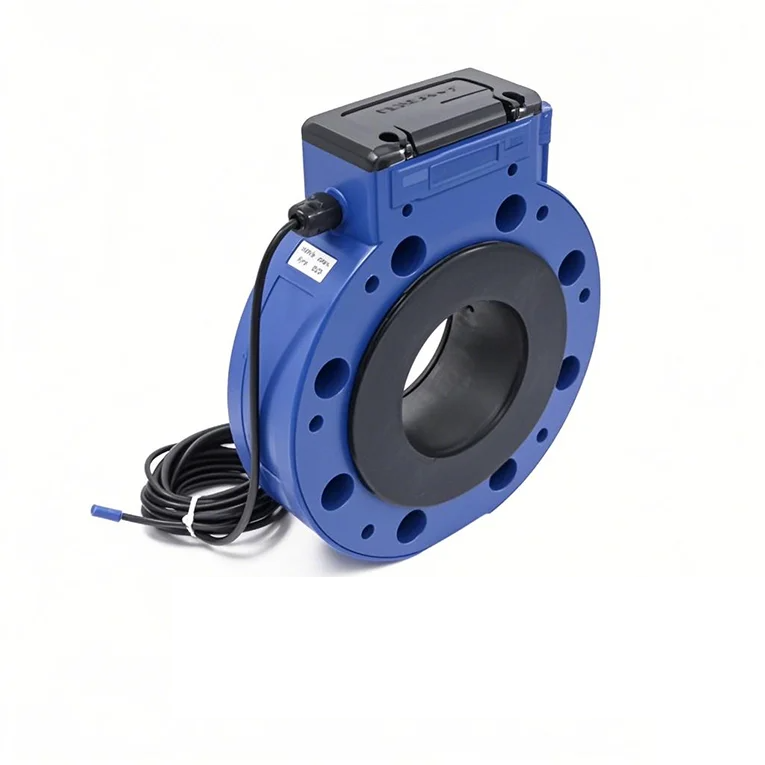 Ultrasonic DN80 Water Flow Meter RS485 Smart Battery