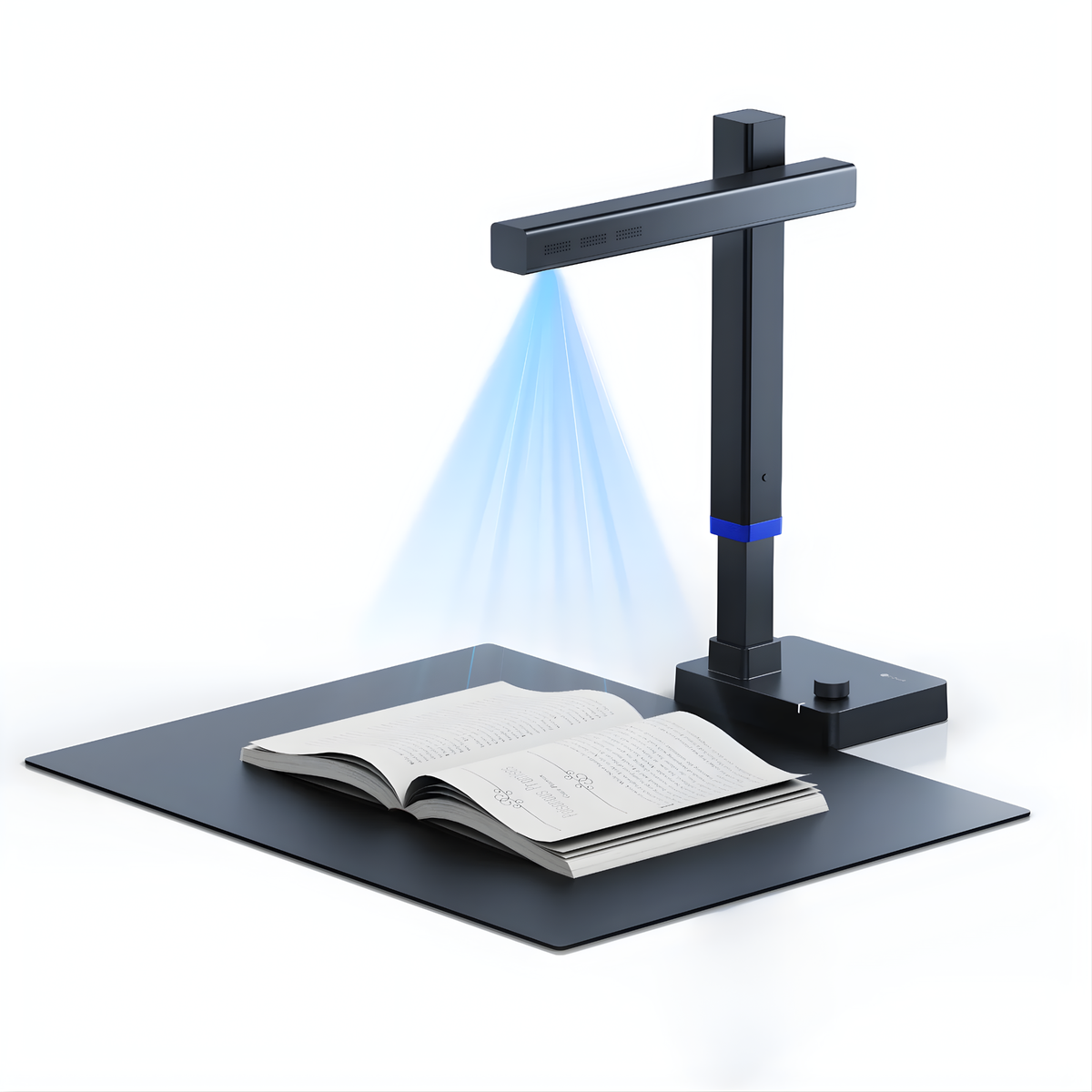 Portable 13MP Book and Document Scanner with Curve Flattening