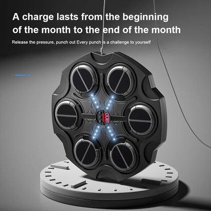 Smart Bluetooth Boxing Machine with Music and Fitness Tracking