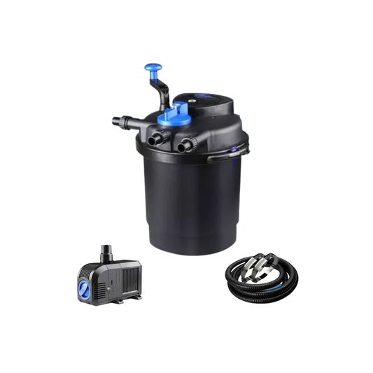 Complete Pond Filtration Set 2500L for Clear Water Ponds