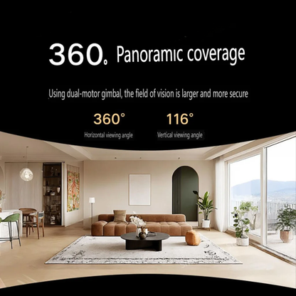 Smart Outdoor Camera 4 Pro 5MP Full Color Night Vision