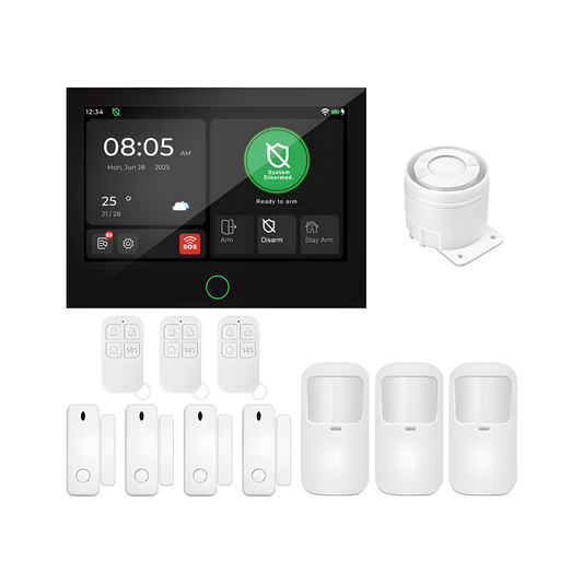 Home Touch Screen Security Alarm System