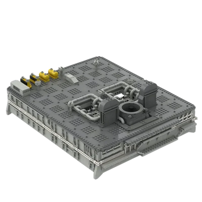 High-Tech Shuttle Transporter Model Bricks 2669 PCS