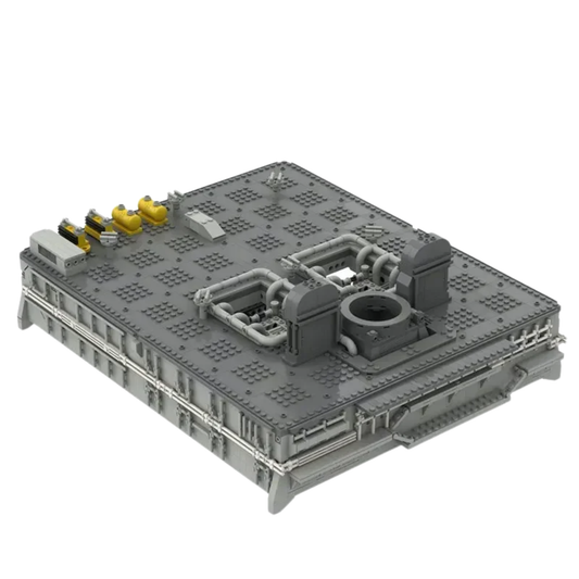High-Tech Shuttle Transporter Model Bricks 2669 PCS