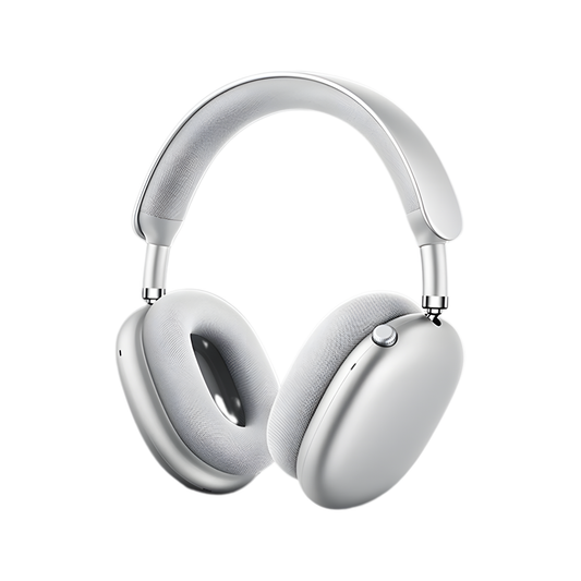 ANC Wireless Over Ear Headphones 180H Battery Silver