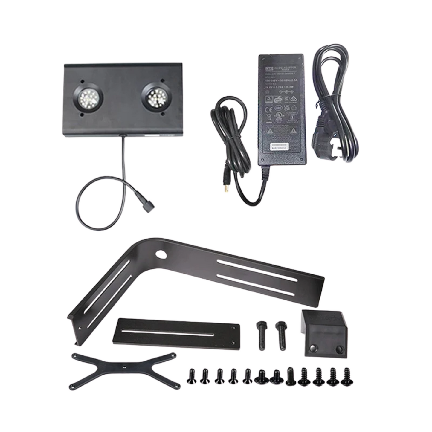 Smart 140W Coral Reef LED Aquarium Light with App Control Bracket