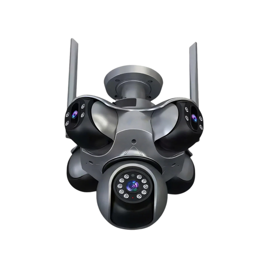 5-Lens Outdoor 4K CCTV Camera Auto Tracking
