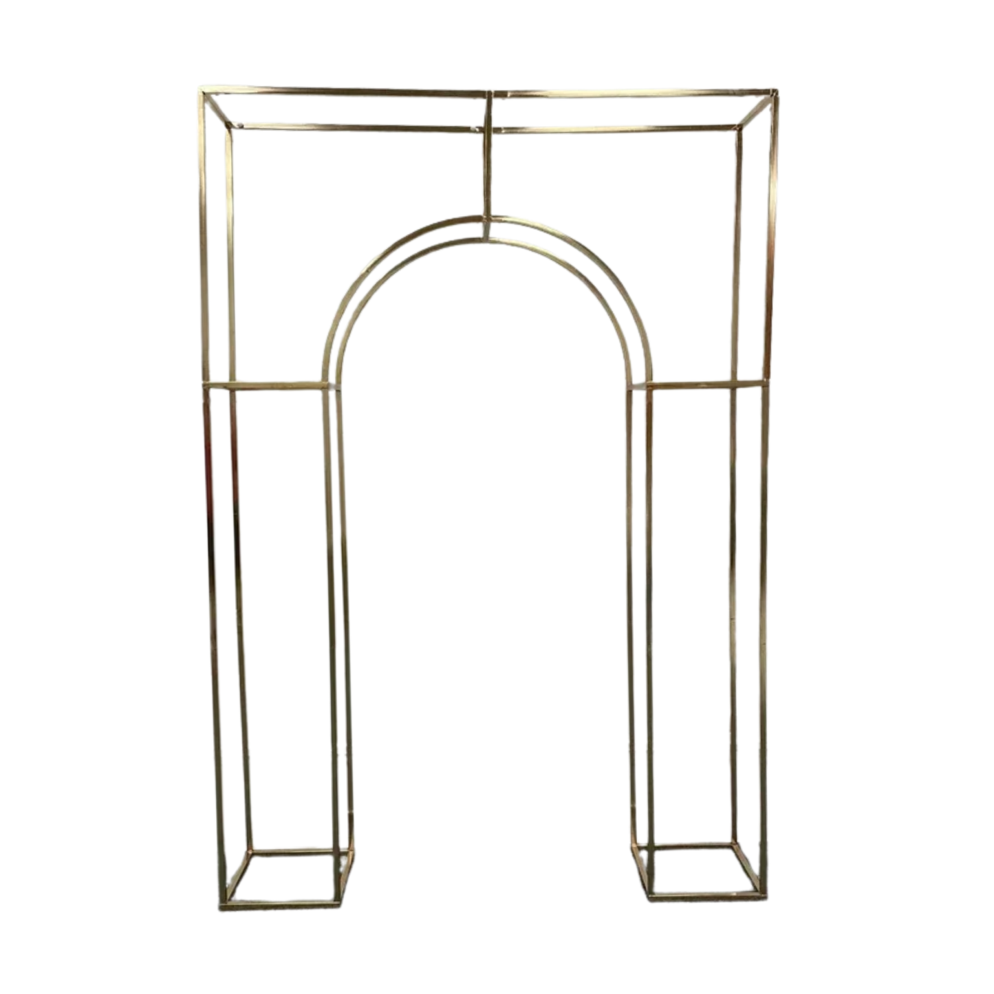 Shiny Gold Wedding Arch Frame 260x180cm