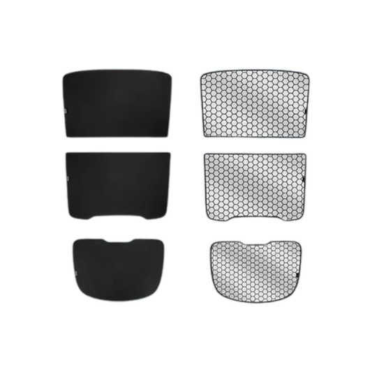 Tesla Model Y 2025–2026 Roof Sunshade 3PCS Set