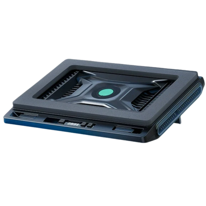 RGB Laptop Cooling Stand Black with Turbo Fan USB Hub
