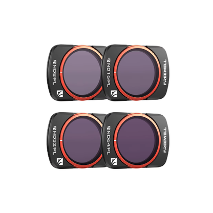 4-Piece Magnetic ND/PL Filters for Osmo Pocket Cameras