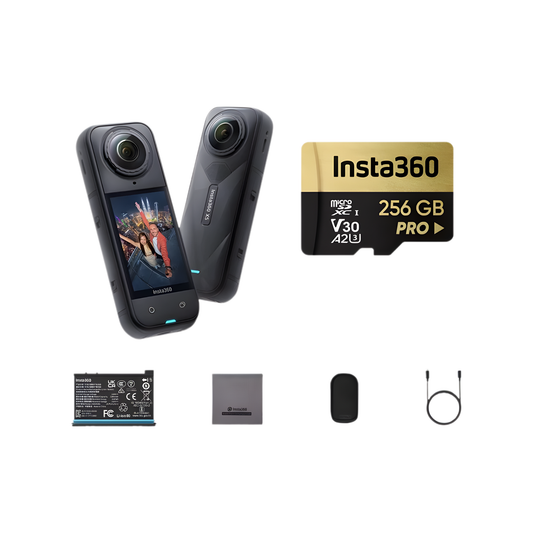 Insta360 X5 256GB 8K 360 Action Camera Kit