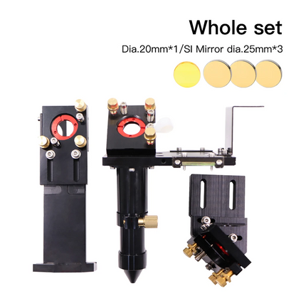 CO2 Laser Head Set 20mm Lens 63.5mm Focus