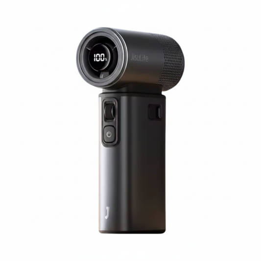 Portable Handheld Turbo Fan 100 Speeds with LED Display Black