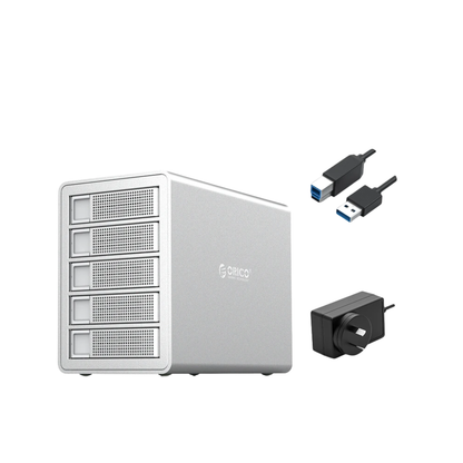 5 Bay HDD Dock USB 3.0 Dual-Chip 150W