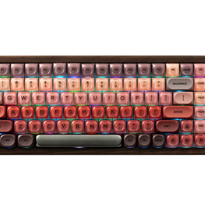 Tri-Mode Wireless RGB Mechanical Keyboard 75% Hot Swappable Kit