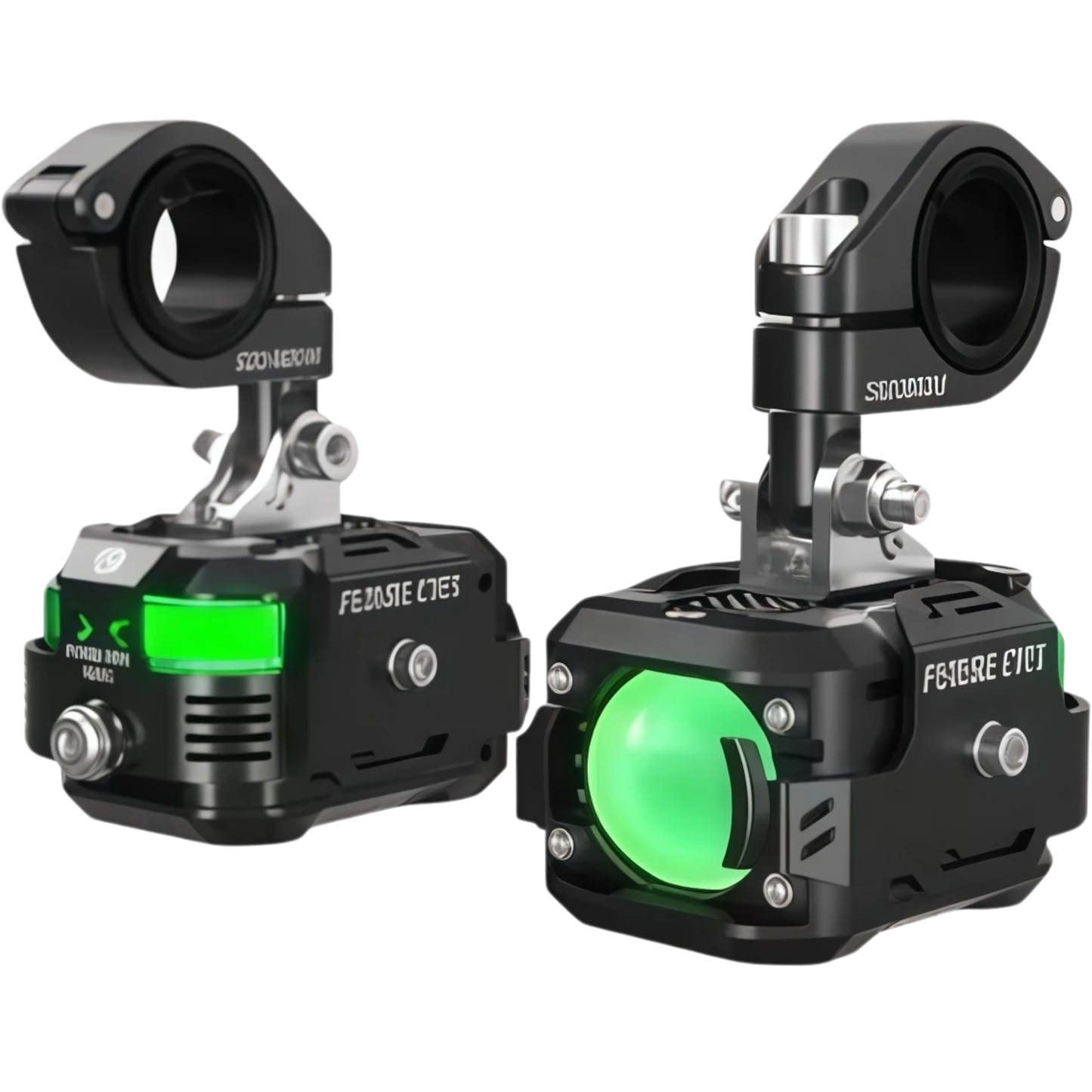 Super Bright F150Pro LED Headlight Wireless Green